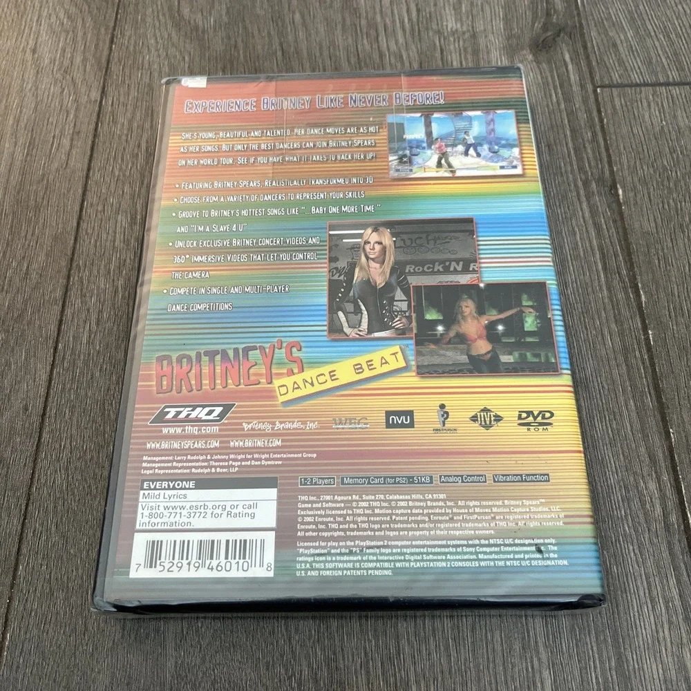 Britney's Dance Beat (Sony PlayStation 2, 2002)